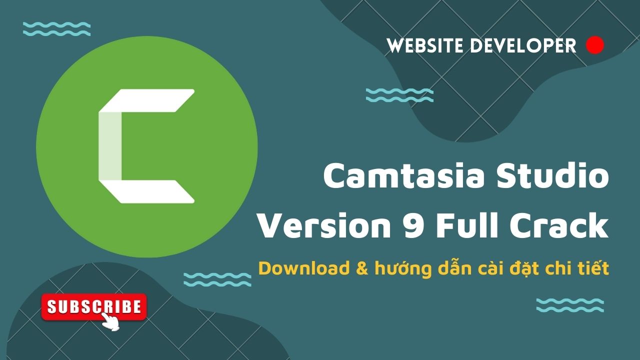 Camtasia Studio 9 Full - Quay màn hình máy tính chuyên nghiệp
