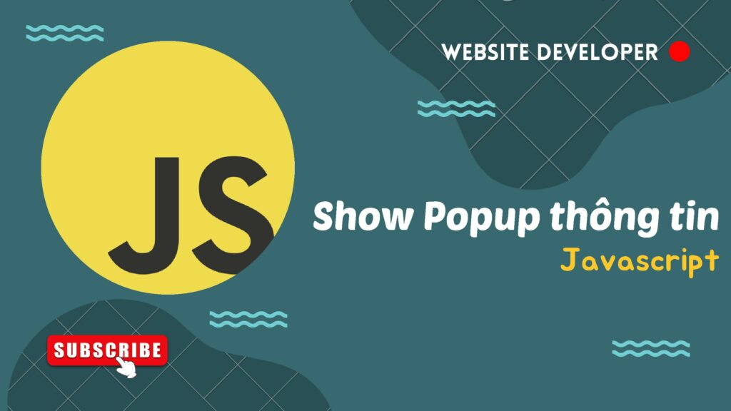 Show Popup Javascript