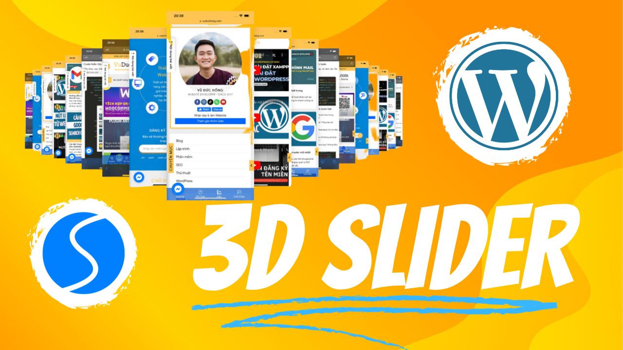 Tạo 3D Slider với Swiper.js cho WordPress